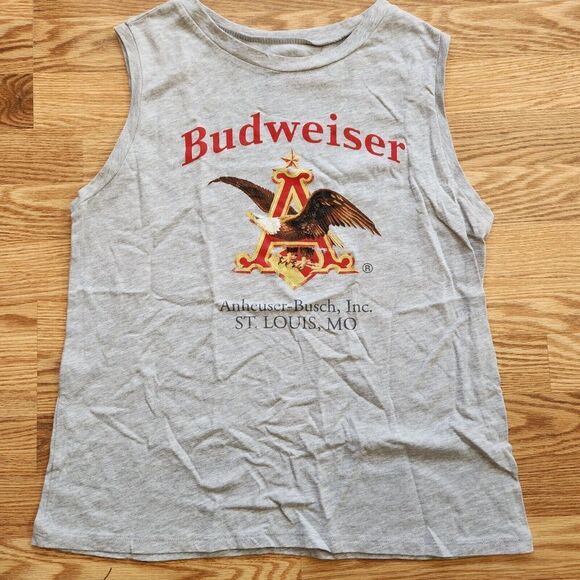Budweiser T-Shirt Unisex Size Large Tank Top Anheuser-Bush, Inc St. Louis, MO - Picture 1 of 5